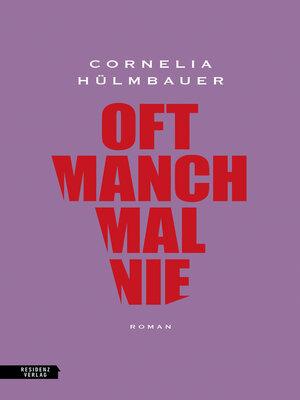 cover image of oft manchmal nie